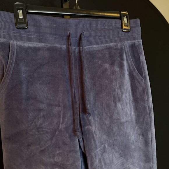 Aerie Blue Velvet High Waisted Flare Pant - Picture 2 of 5